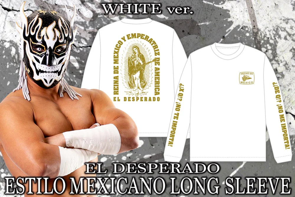 El Desperado Long Sleeve Shirt (White) - Image 3